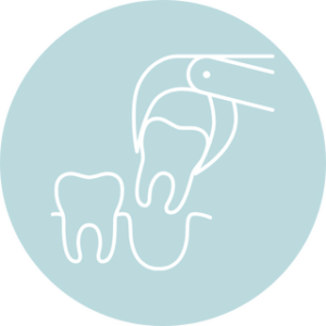 Tooth extraction icon
