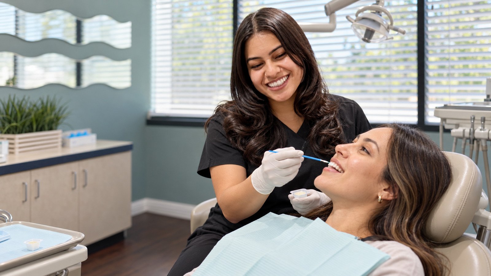 Preventive Dental Care Fluoride application All Smiles Dentistry Allen