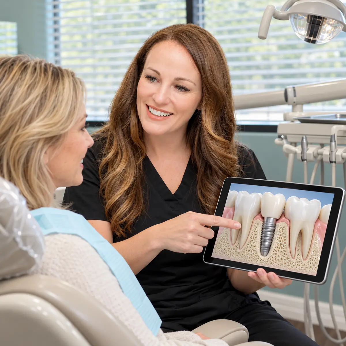 Bone Graft implant in All smiles Dentistry, dentist in Allen, TX