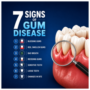 7 Signs of Gum Disease