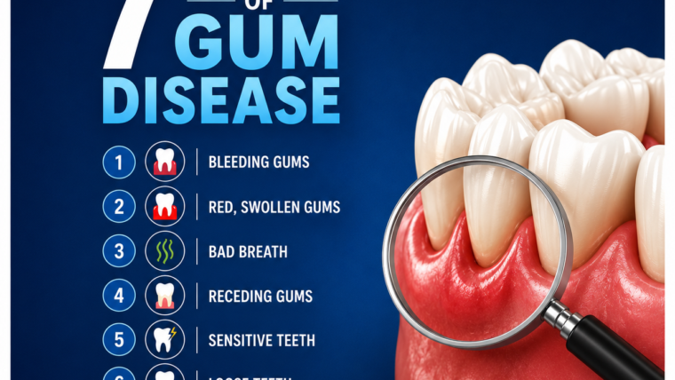 7 Early Signs of Gum Disease You Should Never Ignore